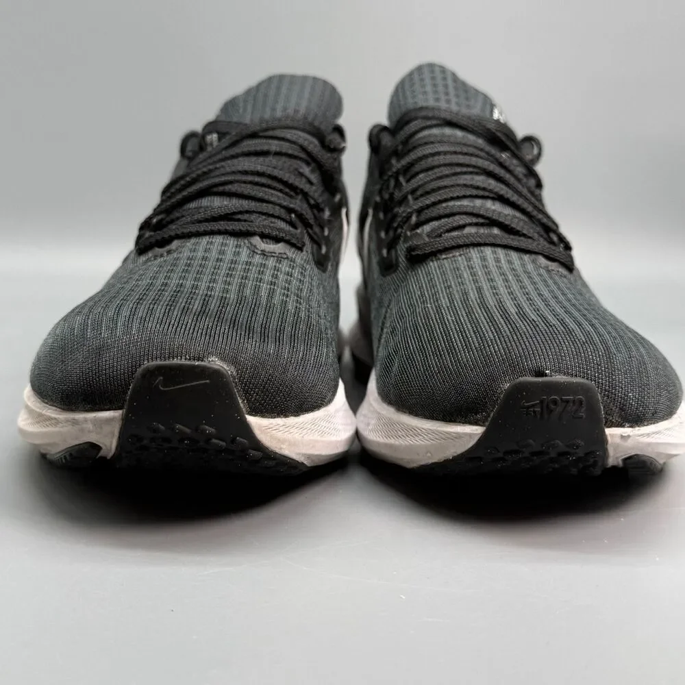 Nike Air Zoom Pegasus 39 Women 8.5 Black White Low Lace Running Athletic Sneaker - Picture 2 of 9